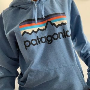 Blue Patagonia Hoodie